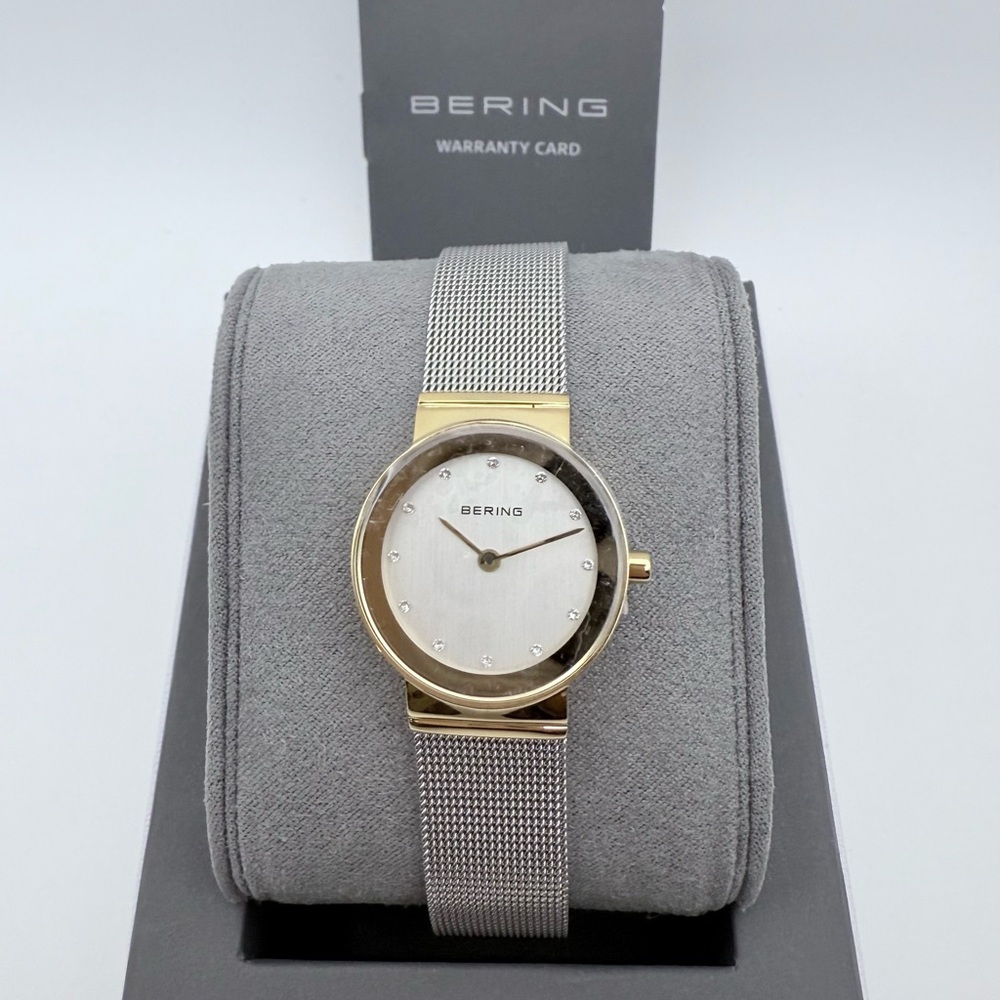 Bering  10126-001 Women's Crystal Accent Two-Tone Mesh Brace - NEW